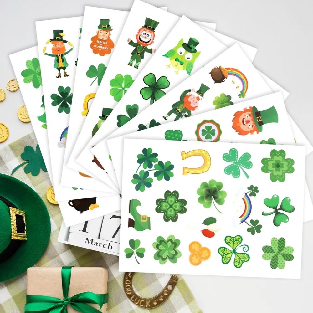 St. Patrick's Day Sticker Set Of 363 Stickers - Picture 3 of 3